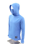 Men's Owl Cowl Long Sleeve Tee