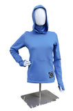 Women's Owl Cowl Long Sleeve Tee